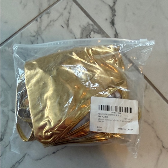 Gold Bikini Set - Picture 2 of 2